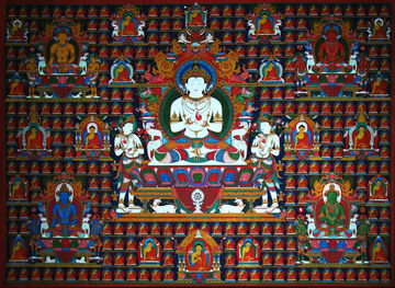 巽-Five dhyani buddhas
